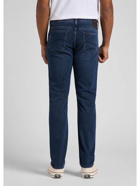 Lee Lee Jeansy RIDER Niebieski Slim Fit