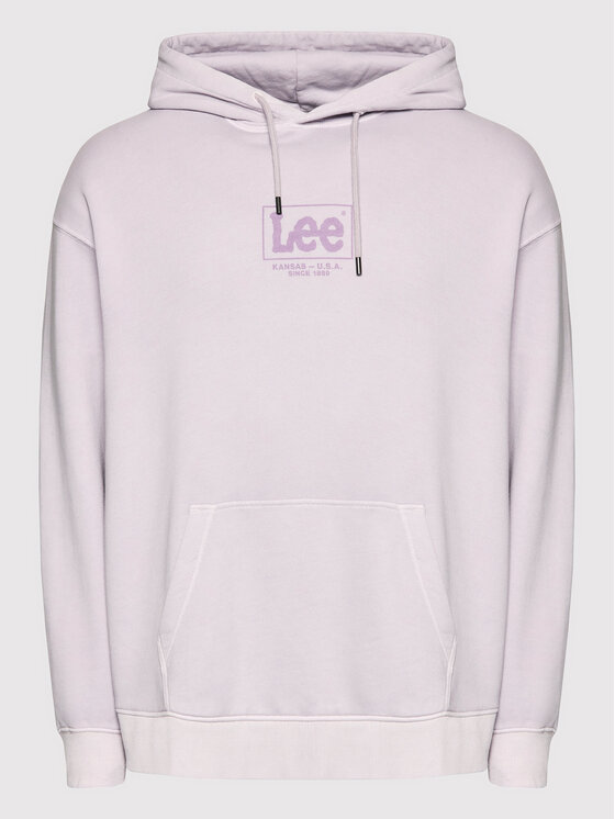Lee Lee Felpa Logo L85JQVUU 112145622 Viola Loose Fit