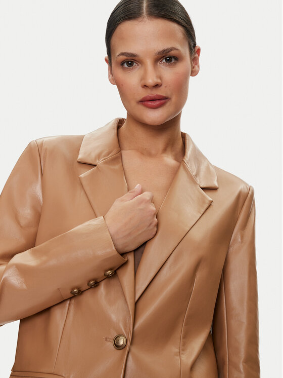 Guess Guess Švarkas W4YN50 WF8P0 Ruda Regular Fit