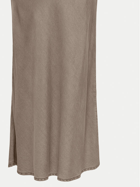 ONLY ONLY Maxi sukňa Chigo 15338282 Béžová Regular Fit