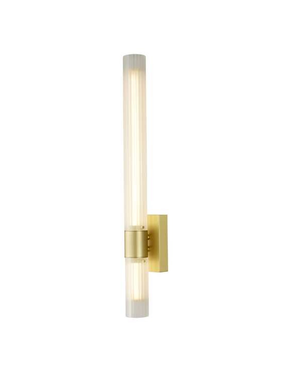 MIAhome MIAhome Kinkiet Lampa ścienna SOLO LED biało złota 60 cm Złoty