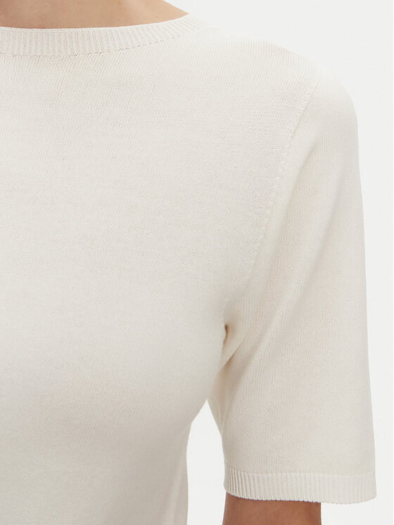 Kontatto Kontatto Pullover 3M0504C Écru Regular Fit