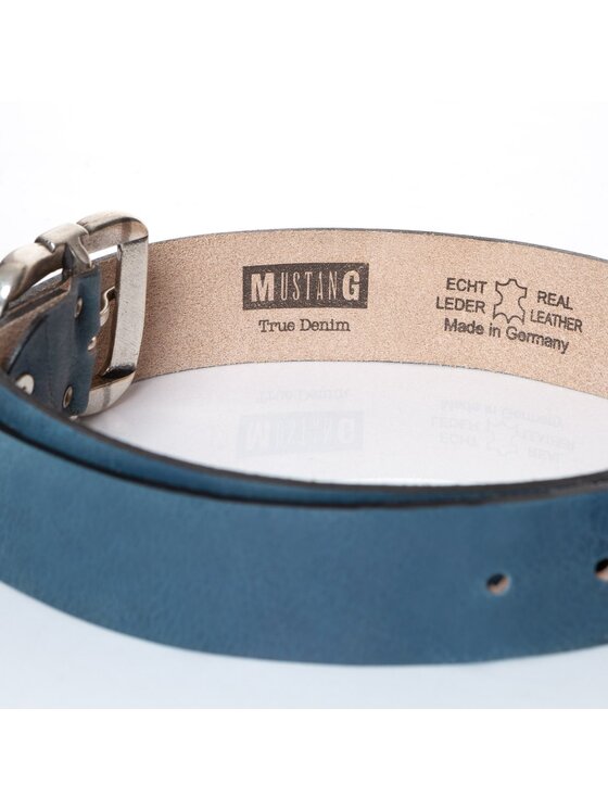 Mustang Mustang Cintura da uomo BELT Blu