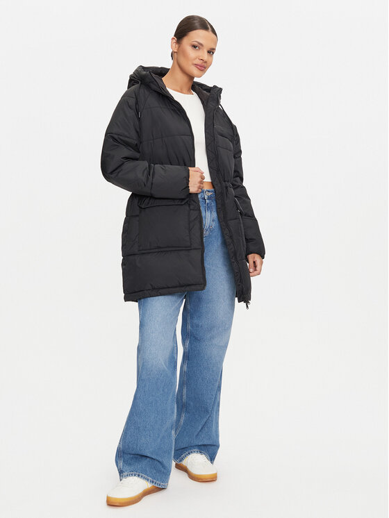 Tommy Jeans Tommy Jeans Geacă de iarnă Vail DW0DW18842 Negru Regular Fit