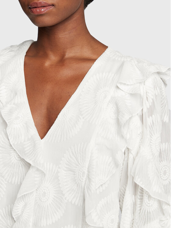 Ted Baker Ted Baker Μπλουζάκι Janeio 263119 Λευκό Regular Fit