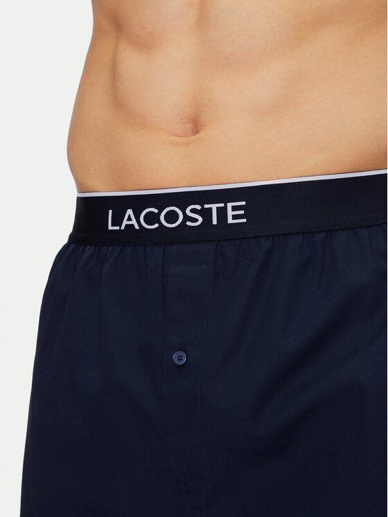 Lacoste Lacoste Set di 3 boxer 7H1283 Blu scuro
