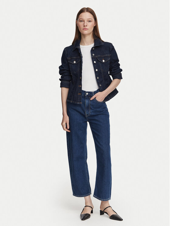Calvin Klein Jeans Calvin Klein Jeans Koszula jeansowa LV047G749G Granatowy Slim Fit