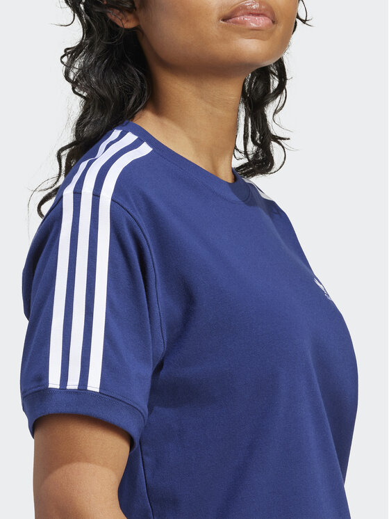 adidas adidas T-Shirt 3-Stripes IR8053 Σκούρο μπλε Regular Fit