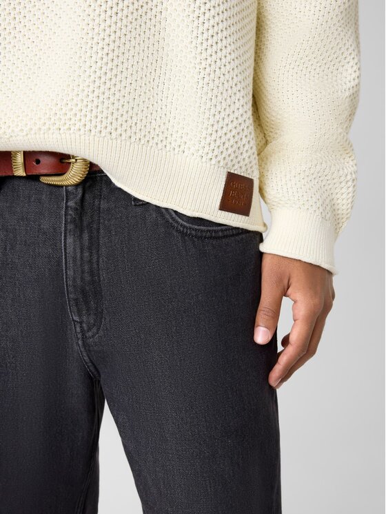 Guess Guess Sweter 180554 Beżowy Classic Fit