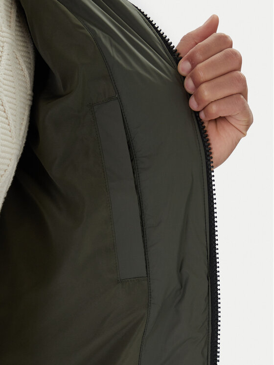 Tommy Jeans Tommy Jeans Пуховик Essential DM0DM19786 Зелений Regular Fit