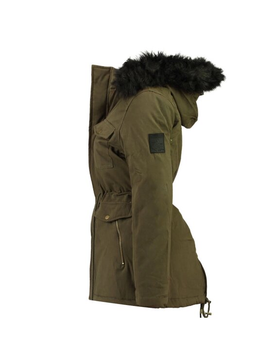 Geographical Norway Geographical Norway Parka WW5310F/GN-KAKI Zielony Regular Fit