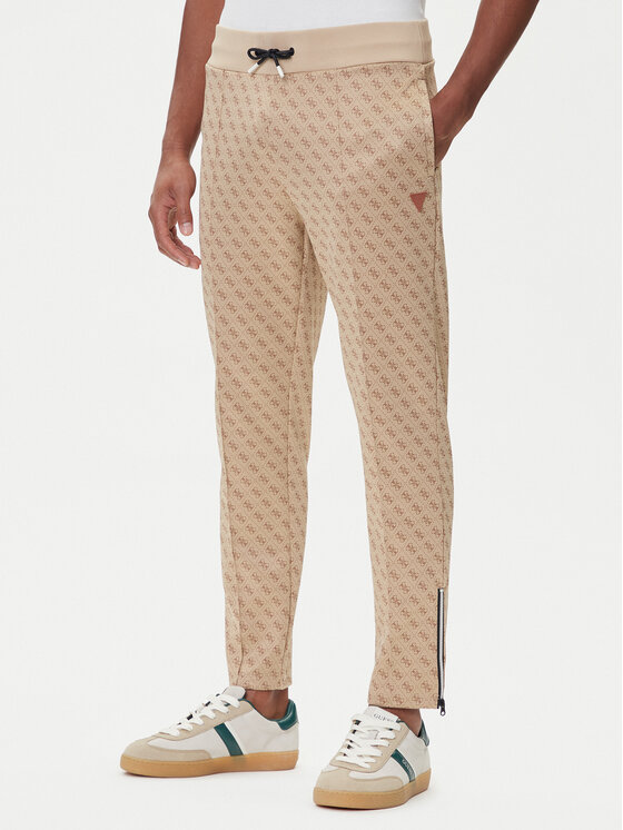 Guess Guess Спортивні штани Z2BB05 K7122 Бежевий Regular Fit