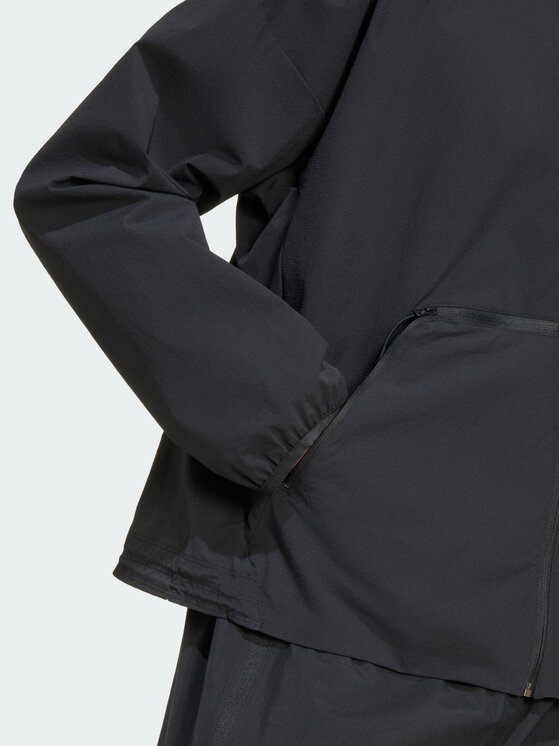 adidas adidas Kurtka przejściowa 159649 Czarny Loose Fit