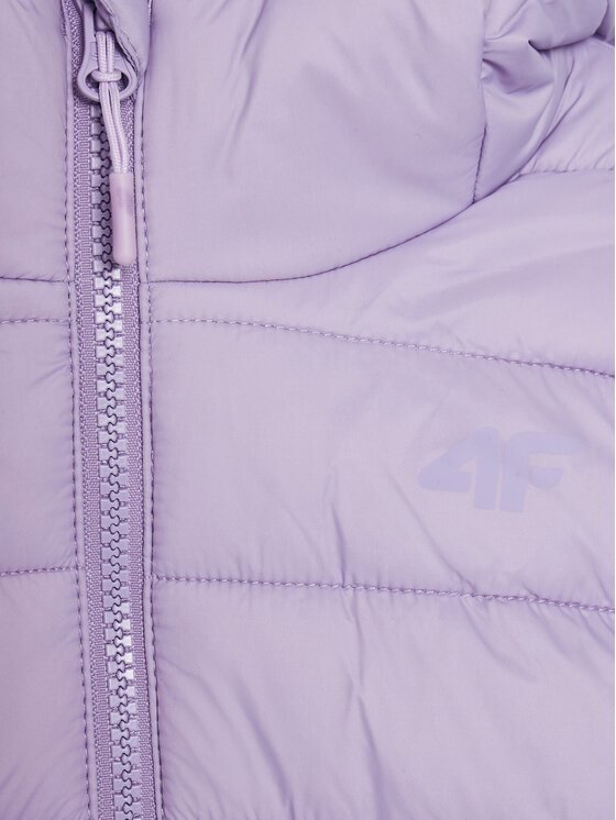 4F 4F Žieminė striukė 4FJWAW24TDJAF449 Violetinė Regular Fit