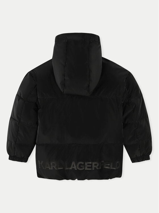 Karl Lagerfeld Kids Karl Lagerfeld Kids Μπουφάν χειμωνιάτικο Z30274 D Μαύρο Regular Fit