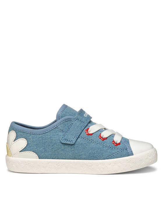 Geox Plátenky J Gisli J554NC 13 C4348 D Modrá