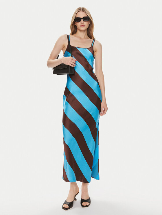 Samsøe Samsøe Samsøe Samsøe Vsakodnevna obleka Sunna F23100173 Pisana Slim Fit