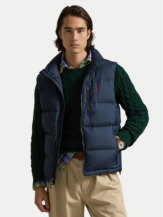 Polo Ralph Lauren Veste 710940236002 Tumši zils Regular Fit