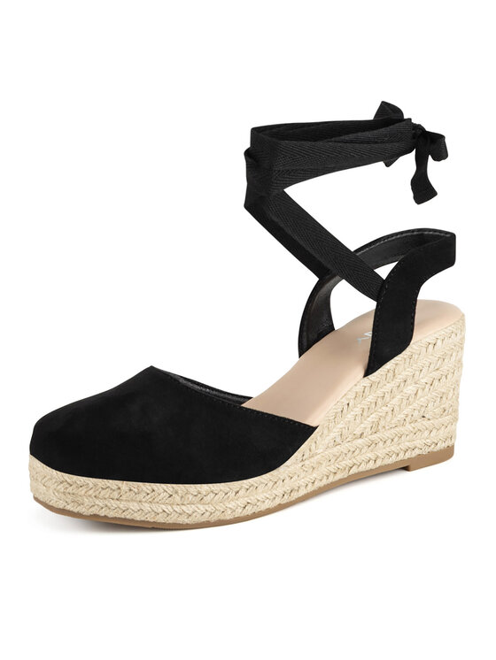 JENNY JENNY Espadryle WSS21531-01 Czarny