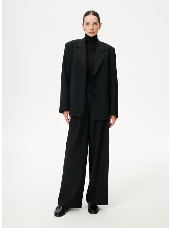 LEBRAND LEBRAND Marynarka Inez Czarny Regular Fit
