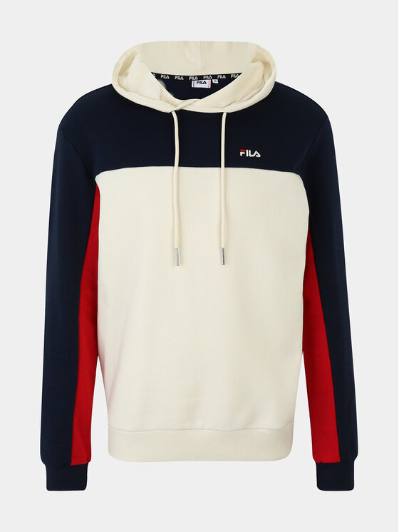 Fila Fila Džemperis ar kapuci FAM0501 Écru Regular Fit