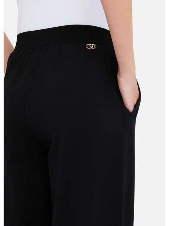 Liu Jo Liu Jo Pantaloni di tessuto TF5098FS09022222 Nero Regular Fit