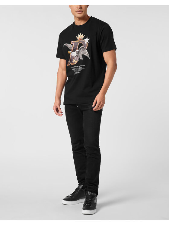 PHILIPP PLEIN PHILIPP PLEIN T-shirt 26183 Nero Regular Fit