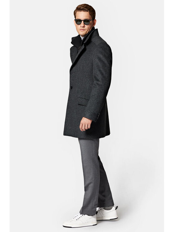 Lancerto Lancerto Płaszcz zimowy Vasco PC073223000004 Szary Regular Fit
