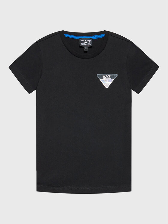 EA7 Emporio Armani EA7 Emporio Armani Тишърт 6LBT60 BJ02Z 1200 Черен Regular Fit