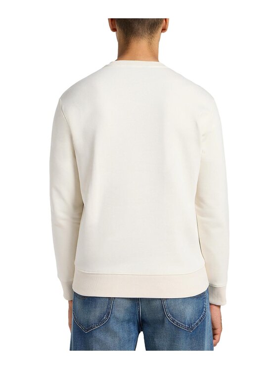 Lee Lee Bluza 112358046 Biały Regular Fit
