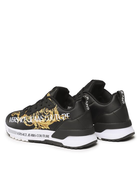 Versace Jeans Couture Versace Jeans Couture Sneakersy 73VA3SAA Czarny