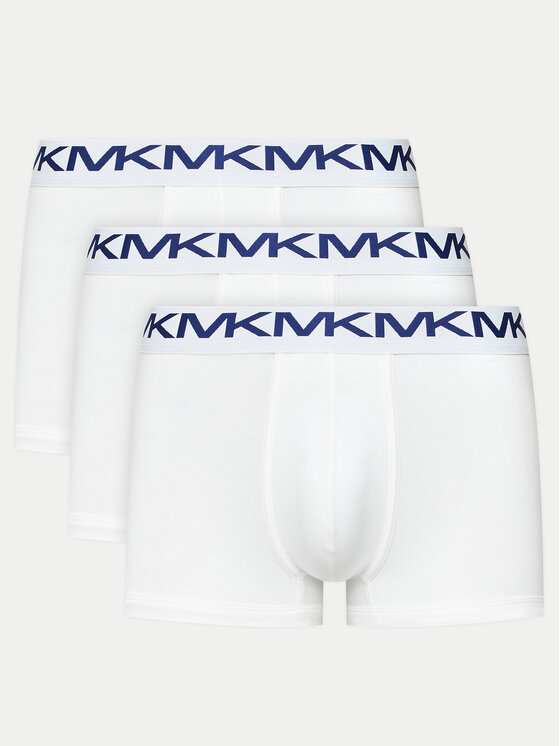 Michael Kors Michael Kors Set di 3 boxer 6BR1T10033 Bianco