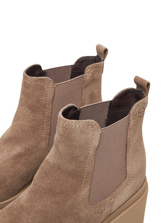 Tamaris Tamaris Kotníková obuv s elastickým prvkem 1-25459-41 Hnědá