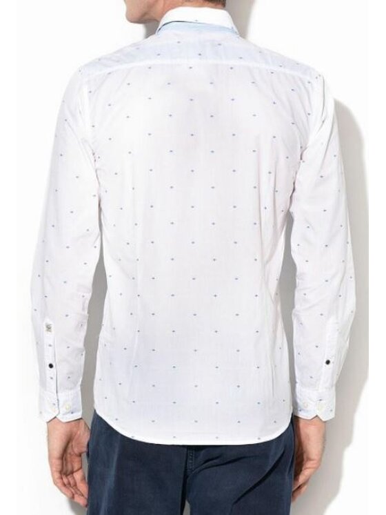 Pepe Jeans Pepe Jeans Koszula PM305900 0AA Biały Slim Fit