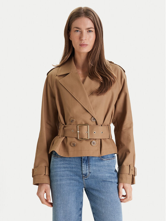 Marciano Guess Marciano Guess Тренч 6RGL16 7446A Кафяв Regular Fit