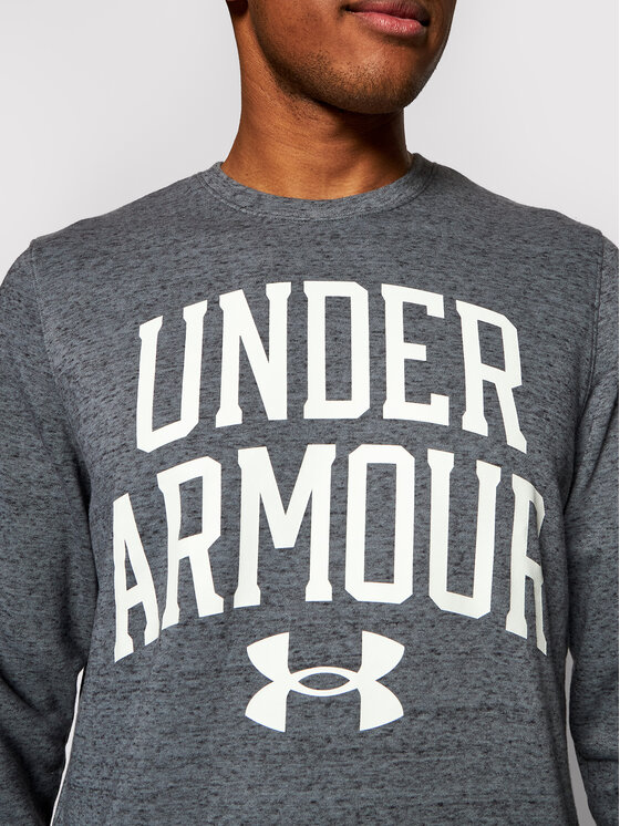 Under Armour Under Armour Bluza Rival Terry Crew 1361561 Szary Loose Fit