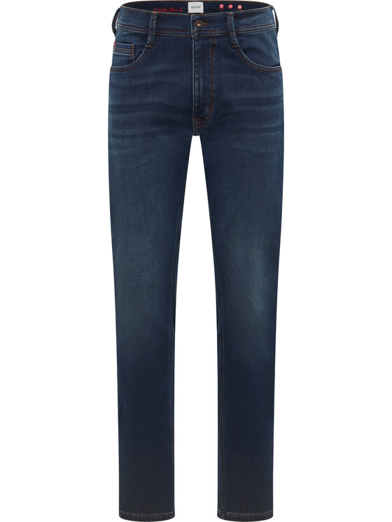 Mustang Mustang Jeansy Style Oregon Slim K Niebieski Slim Fit