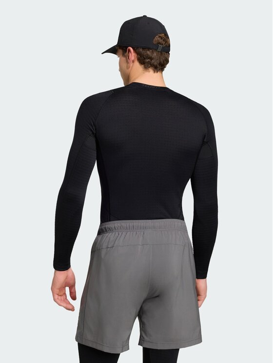 adidas adidas Koszulka techniczna 165317 Czarny Fitted Fit