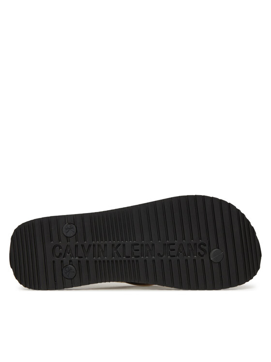 Calvin Klein Jeans Calvin Klein Jeans Flip-flops Beach Sandal Transparent Tpu YW0YW01829 Fekete