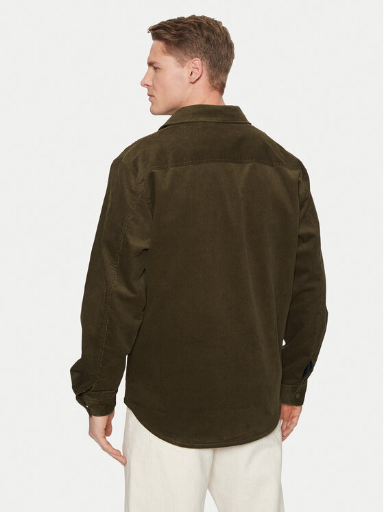 Converse Converse Демісезонна куртка 10027091-A02 Хакі Regular Fit