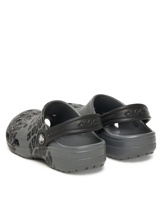 Crocs Crocs Şlapi Kids Tire Print Classic Clog 211261 Gri