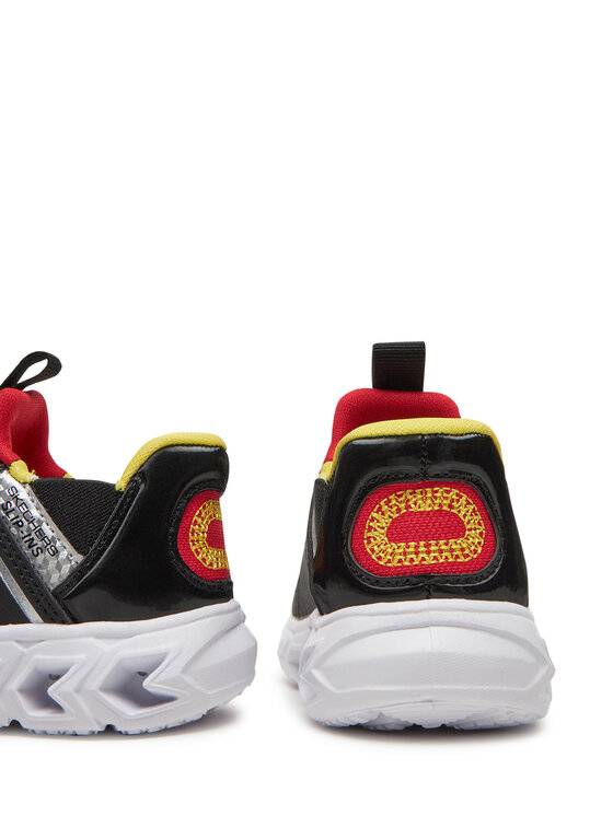 Skechers Skechers Sneakersy Hypno-Flash 2.0-Brisk-Brights 403830N/BKRD Czarny