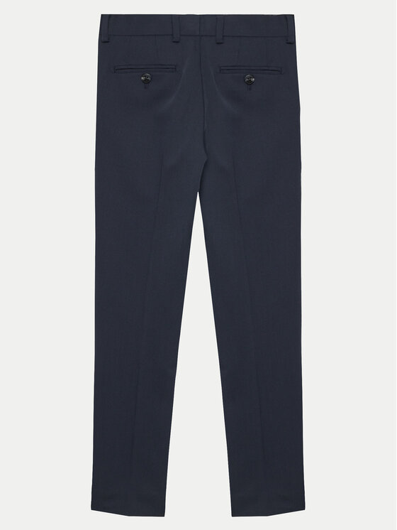Jack & Jones Junior Jack & Jones Junior Bavlnené nohavice Solar 12203547 Tmavomodrá Slim Fit