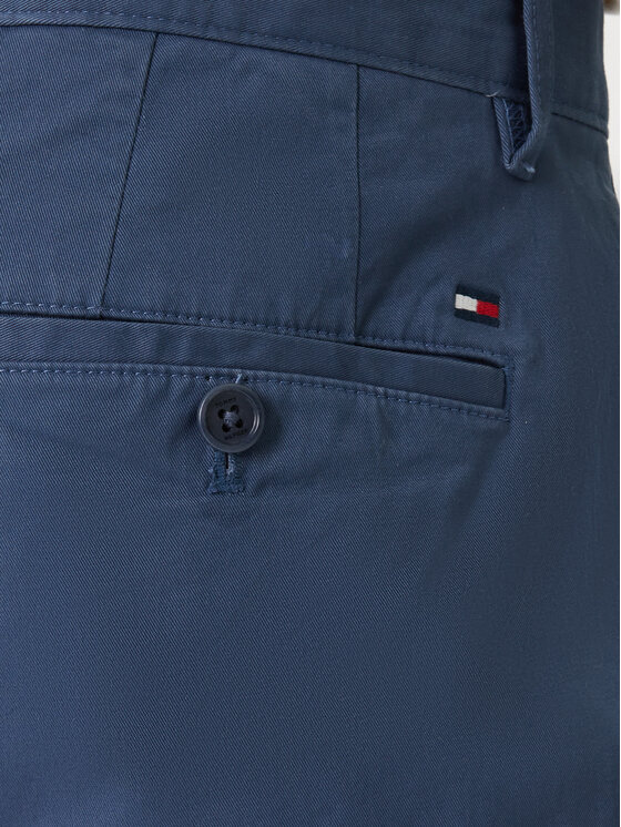 Tommy Hilfiger Tommy Hilfiger Chino nohavice Denton Essential MW0MW40262 Modrá Straight Fit