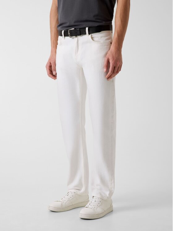Guess Guess Jeansy 181220 Biały Slim Fit