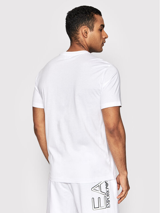 EA7 Emporio Armani EA7 Emporio Armani T-shirt 3LPT54 PJ02Z 1100 Bianco Regular Fit
