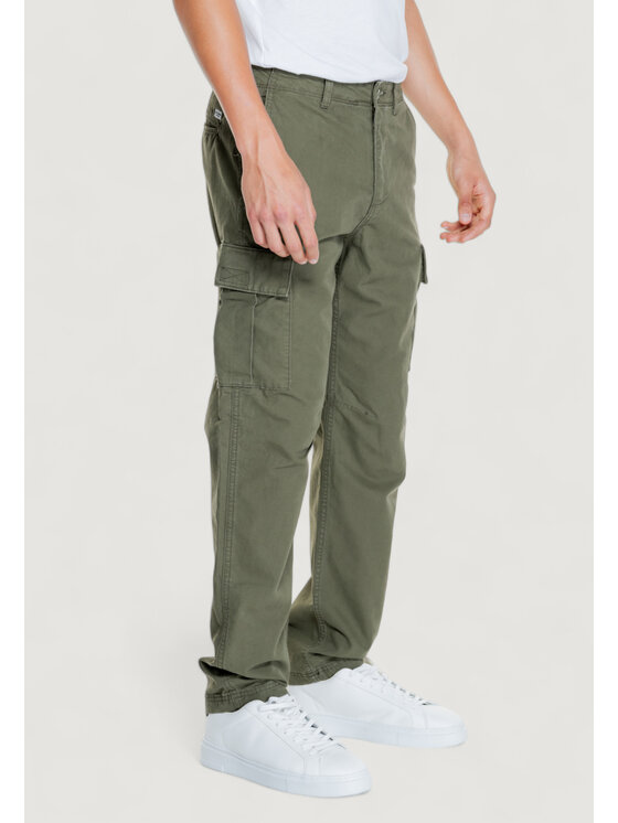 Jack&Jones Jack&Jones Παντελόνι κοστουμιού JPSTKANE BARKLEY CARGO PANT NOOS Πράσινο Cargo Fit