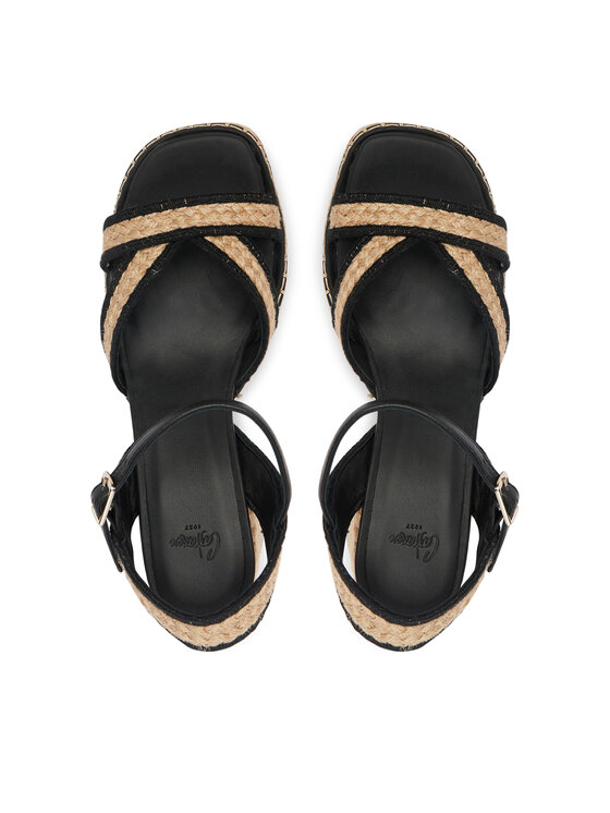 Castañer Castañer Espadrile Vanish 026156-4091 Negru