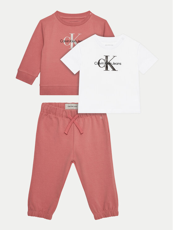 Baby pink calvin klein set online