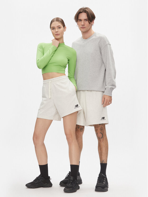 New Balance New Balance Sportovní kraťasy Unisex US21500 Šedá Relaxed Fit